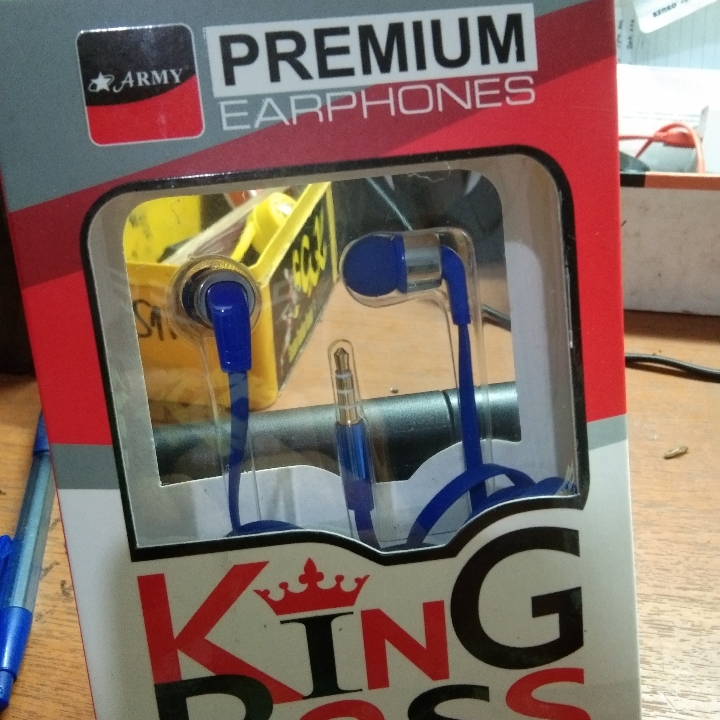 EARPHONE MERK ARMY KING BASS 3