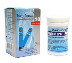 EASYTOUCH STRIP CHOLESTEROL ISI 10