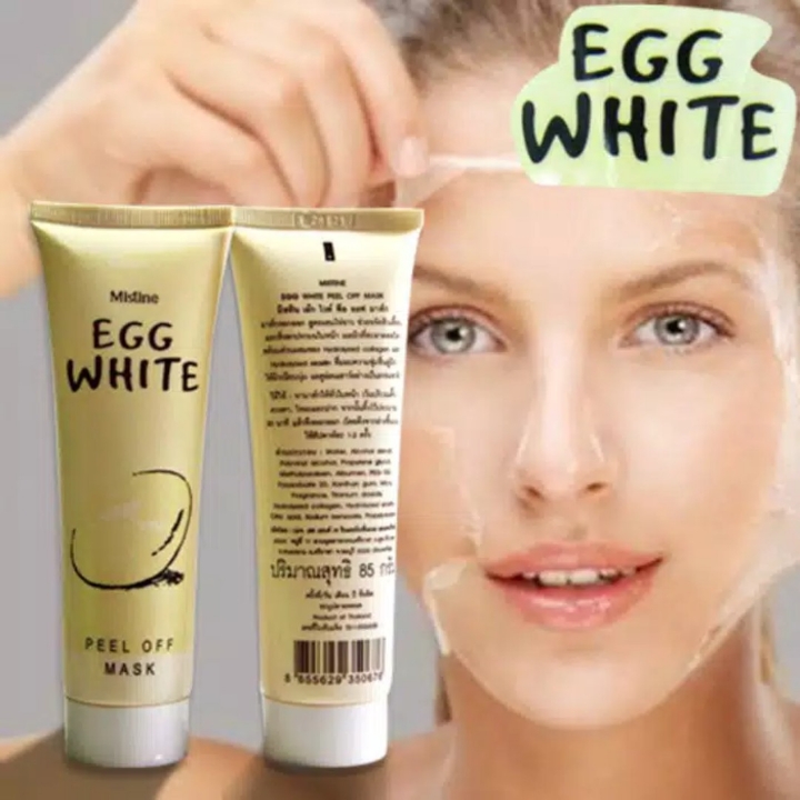 EGG WHITE PEEL OF MASK Thainland  Best Recommended