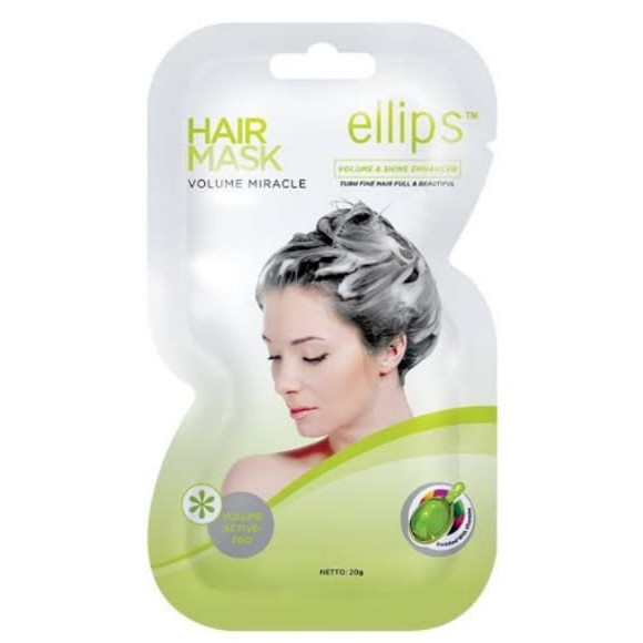 Hair Mask Ellips Vol Miracle 20g