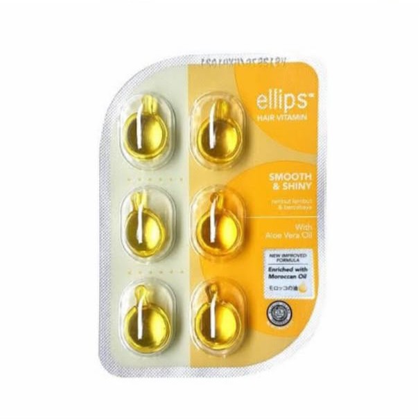 ELLIPS HAIR VITAMIN SMOOTH - SHINY CARDPACK 6 ML