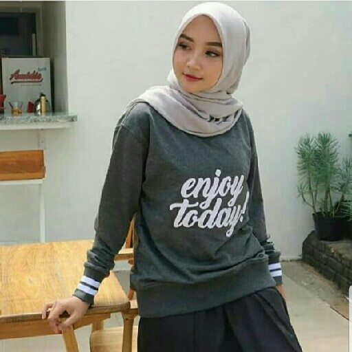 ENJOY SWEATER PR001 ABU