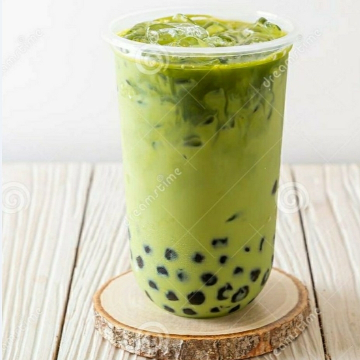 ES BOBA GREEN TEA