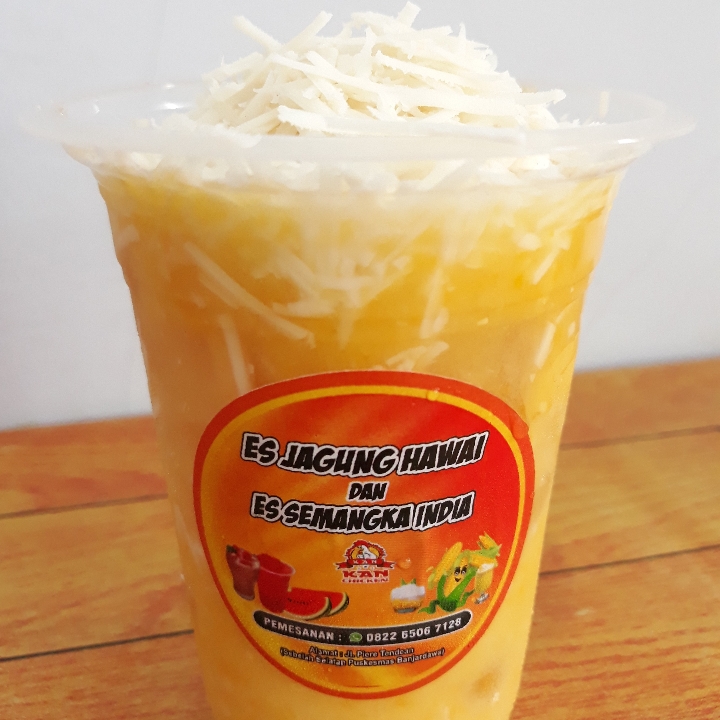 ES JAGUNG HAWAI Susu Keju