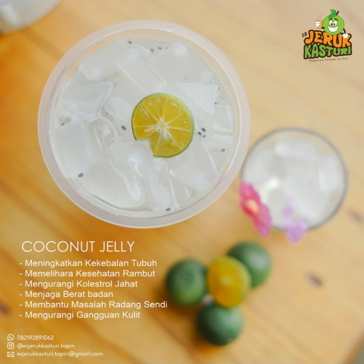 ES JERUK KASTURI COCONUT JELLY