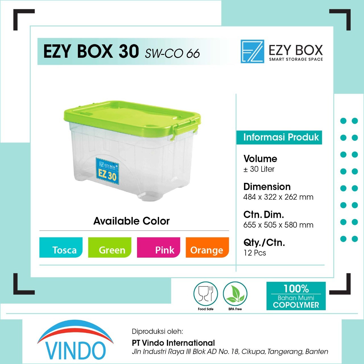 Box Container - EZY BOX 30