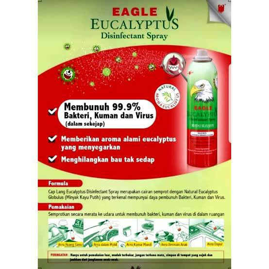 Eagle EUCALYPTUS Disinfectant SPRAY 2