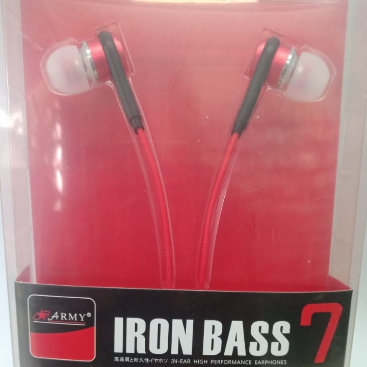 Earphones Army Iron Bass7