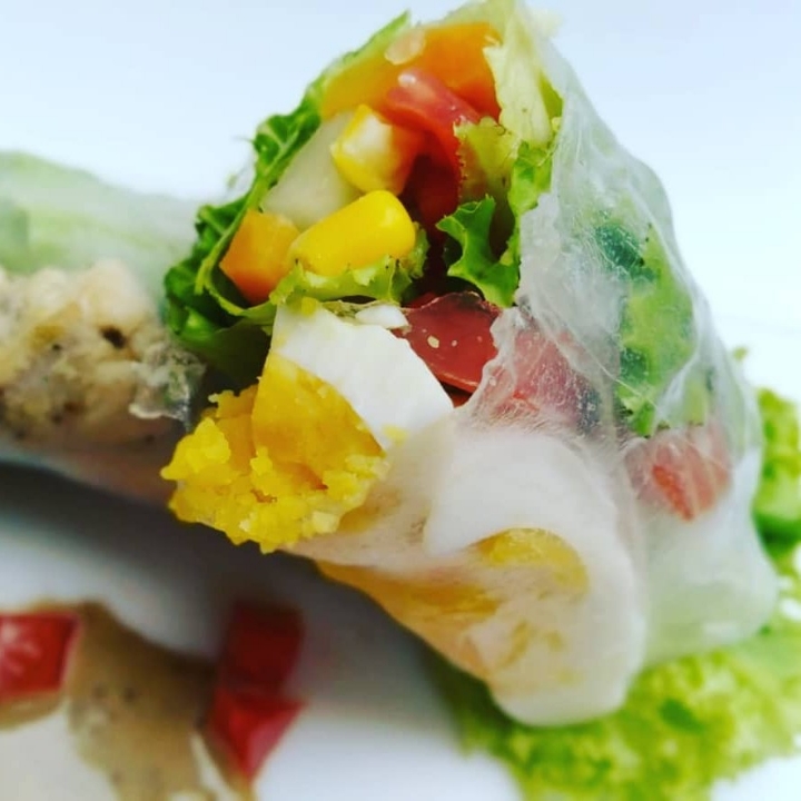 Egg Vietnamese Salad Rolls Super Enak Isi 3 Pc Per Pack