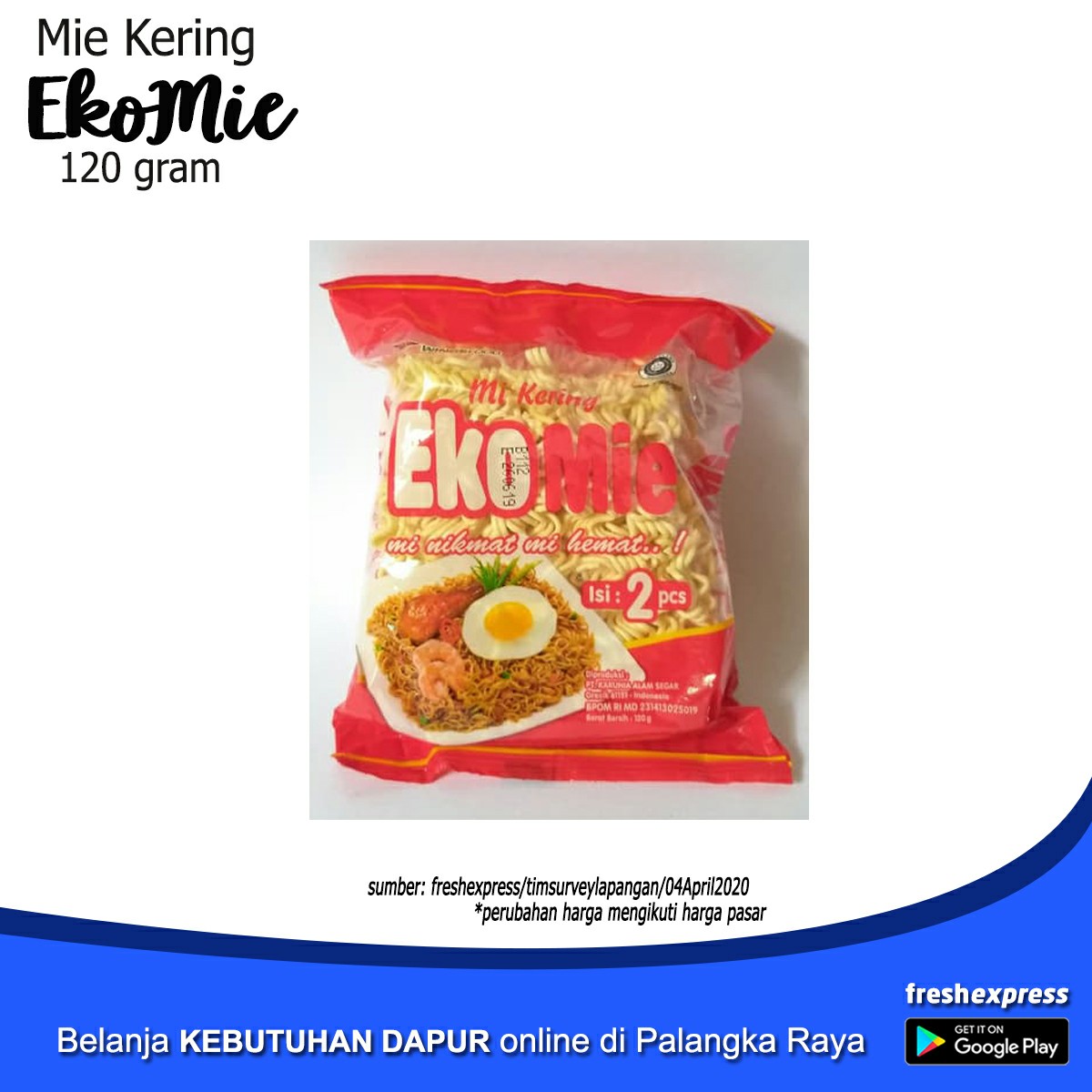 Eko Mie 120 Gram