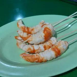 Ekor Udang Bakar pertusuk