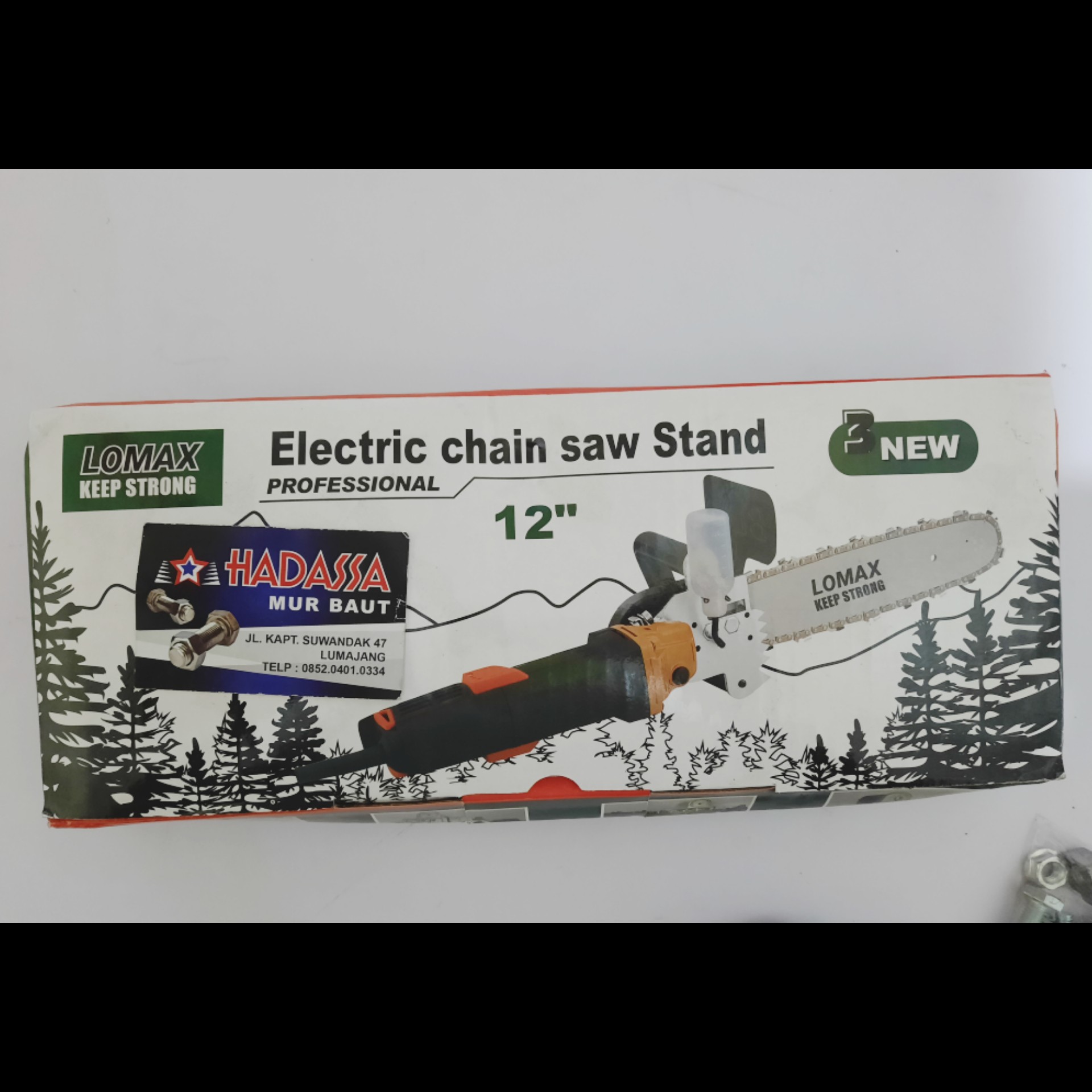 Electric Chain Saw Stand Lomax 5