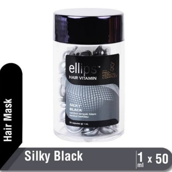 Ellips Hair Vitamin Bottle Silky Black