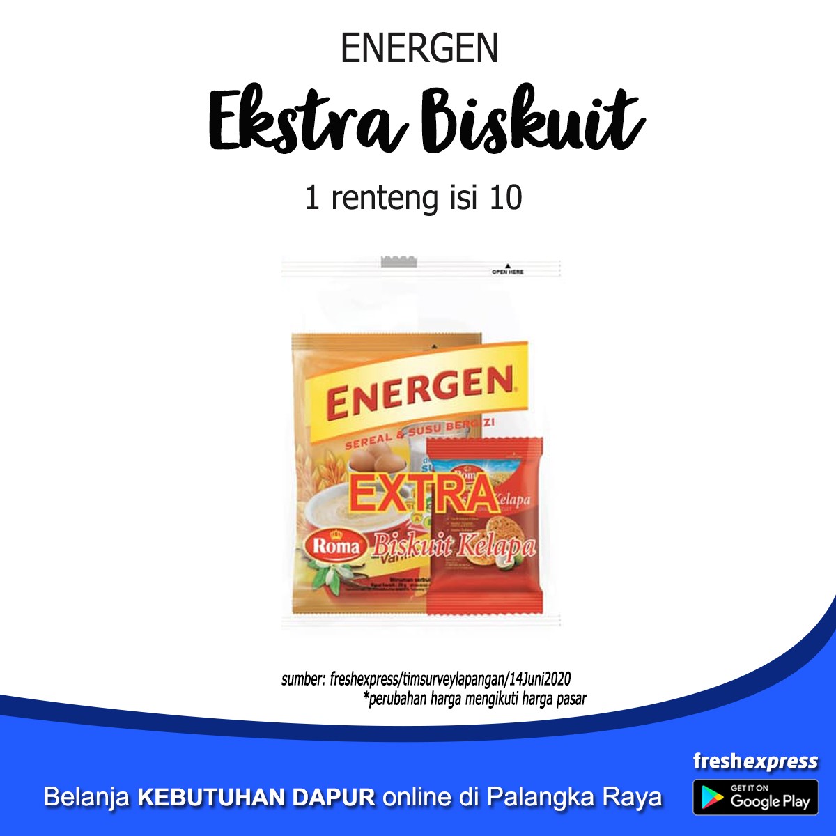 Energen Extra Biskuit Isi 10