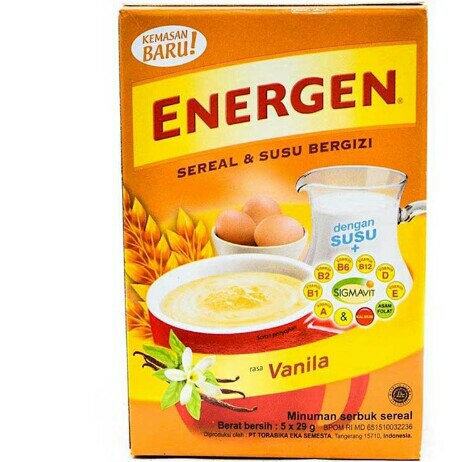 Energen Vanila 5 x 29g