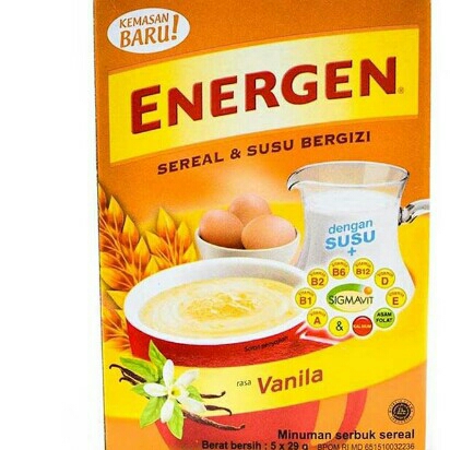 Energen Vanila Kotak 5 x 29g