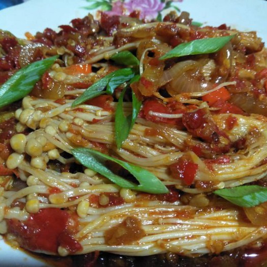 Enoki Pedas Manis