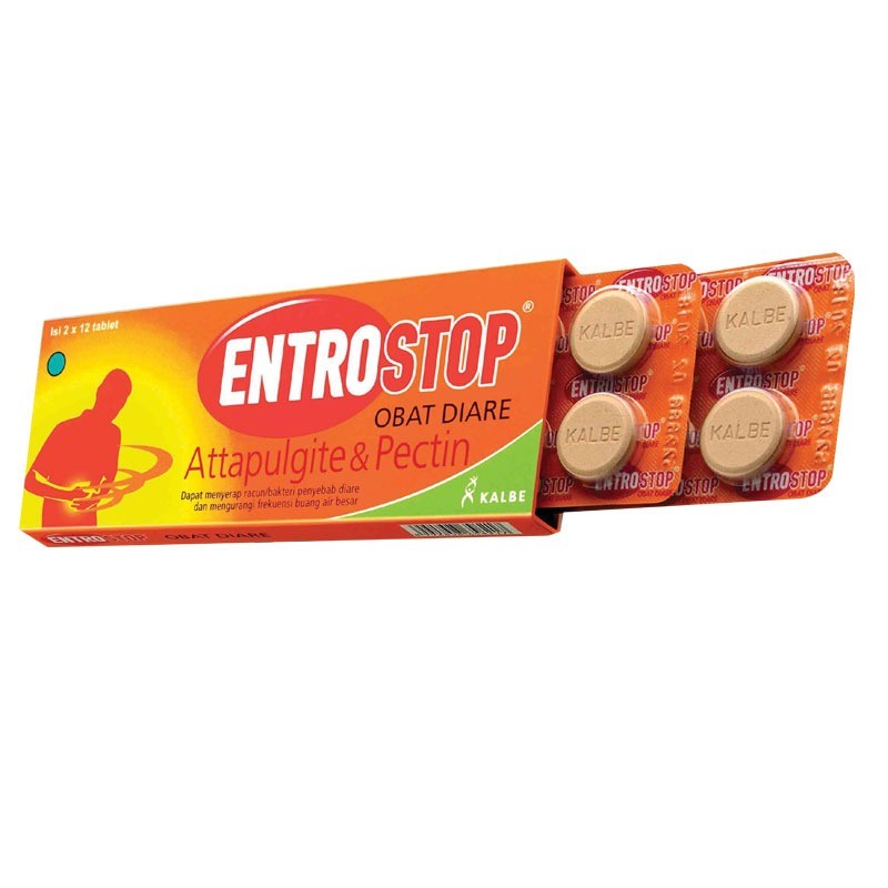 Entrosop Obat Diare 12S - Kesehatan