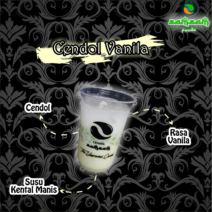 Es Cendol Zamzam Rasa Vanilla