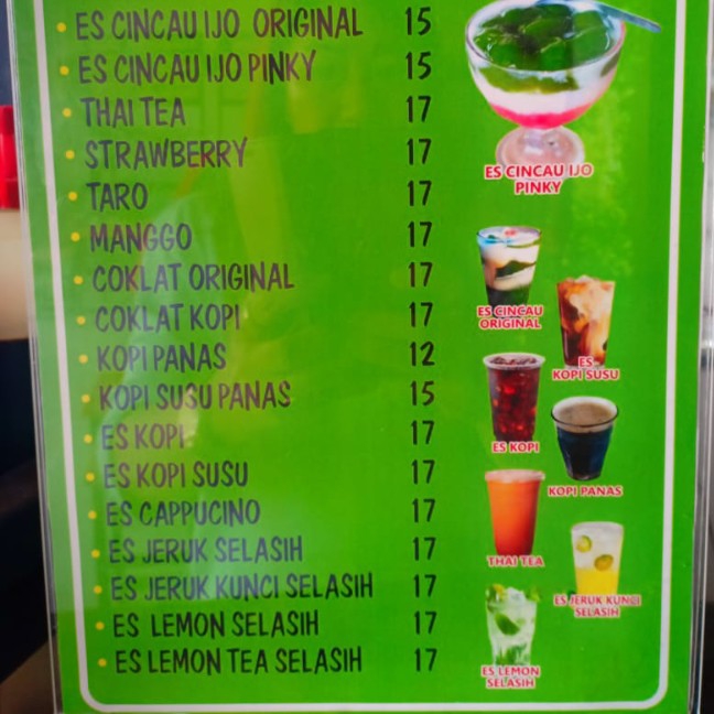 Es Cincau Ijo Original