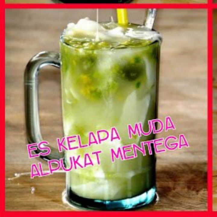 Es Kelapa Muda Alpukat