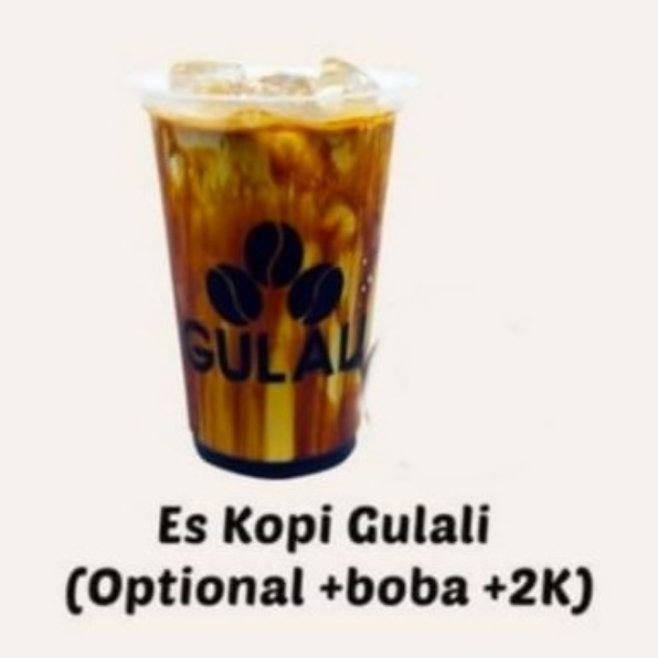 Es Kopi Gulali  Boba