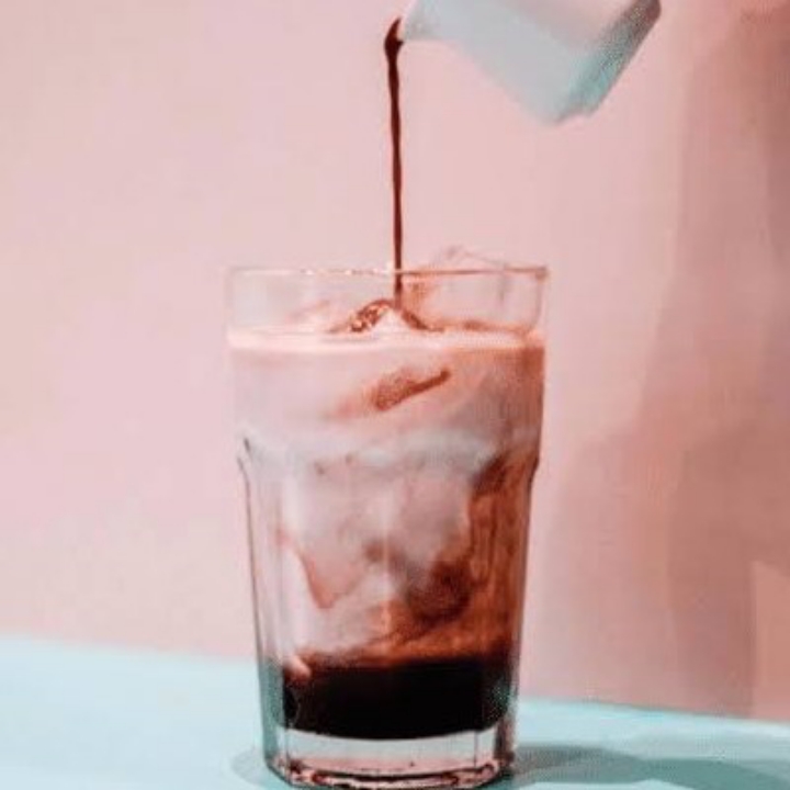 Es Kopi Susu Strawberry