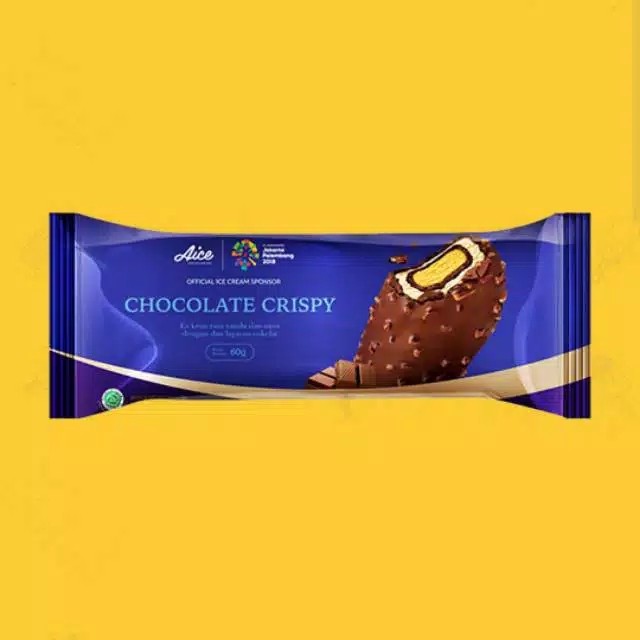 Es Krim Coklat Crispy