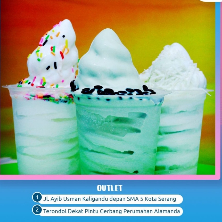 Es Krim Cup Tambah Topping 3