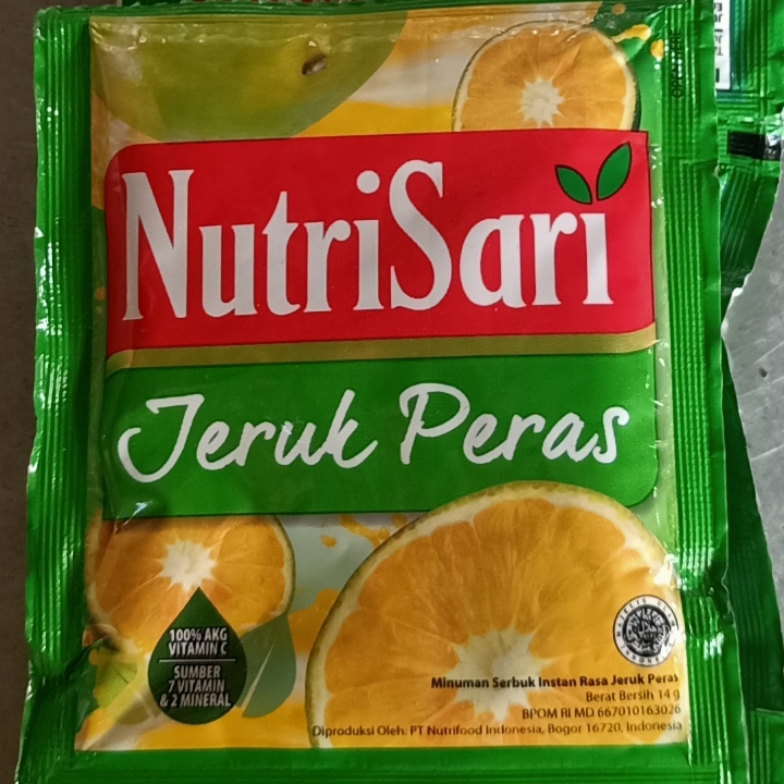 Es Nutrisari Jeruk Peras