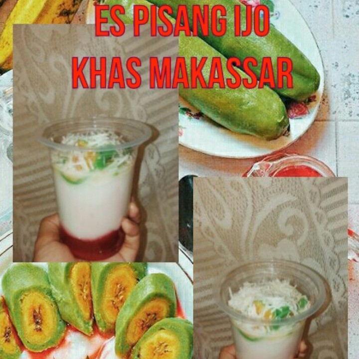 Es Pisang Ijo 2