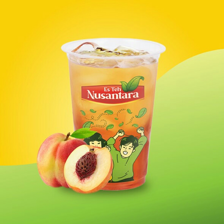 Es Teh Nusantara Peach Tea