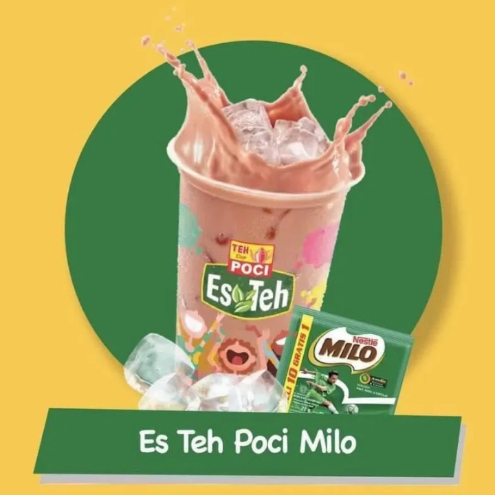 Es Teh Poci Milo Minuman