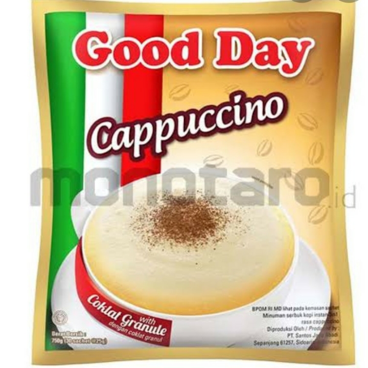 Es atau Hangat Good Day Cappuccino