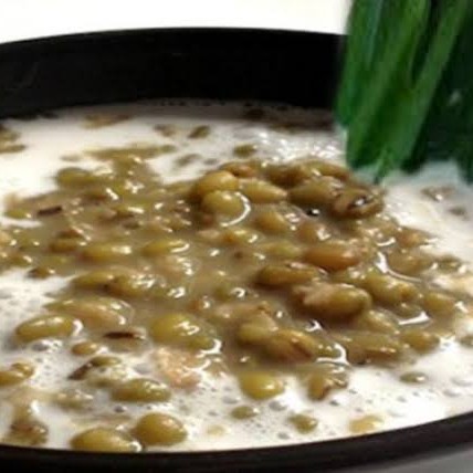 Es bubur kacang ijo komplit 2