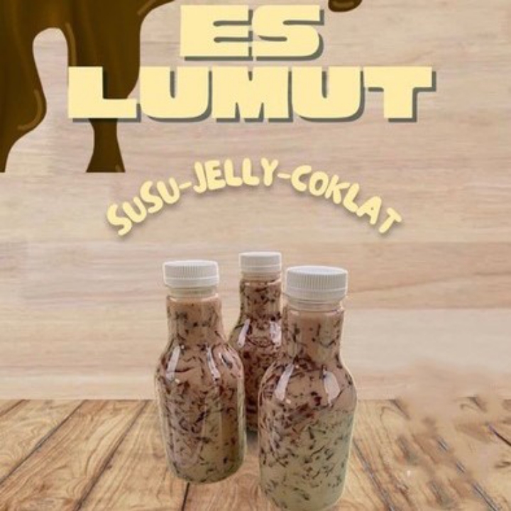 Es lumut Coklat