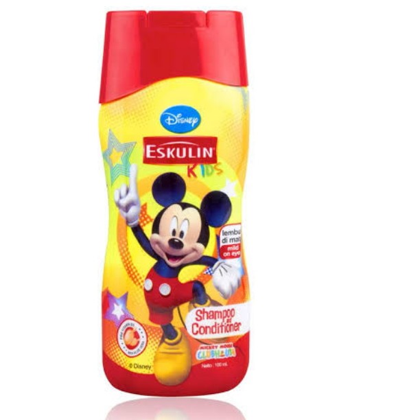 Eskulin Kids Shampoo And Conditioner Mickey Mouse 100 Ml