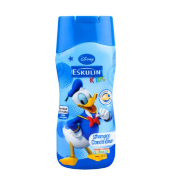 Eskulin Shampoo And Conditioner Donal Duck Blue 100 Ml