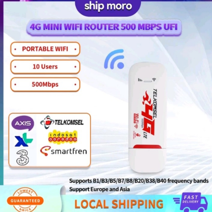 Europe Asia Ready 4G LTE USB modem 500 Mbps Speed Unlock All Operator 