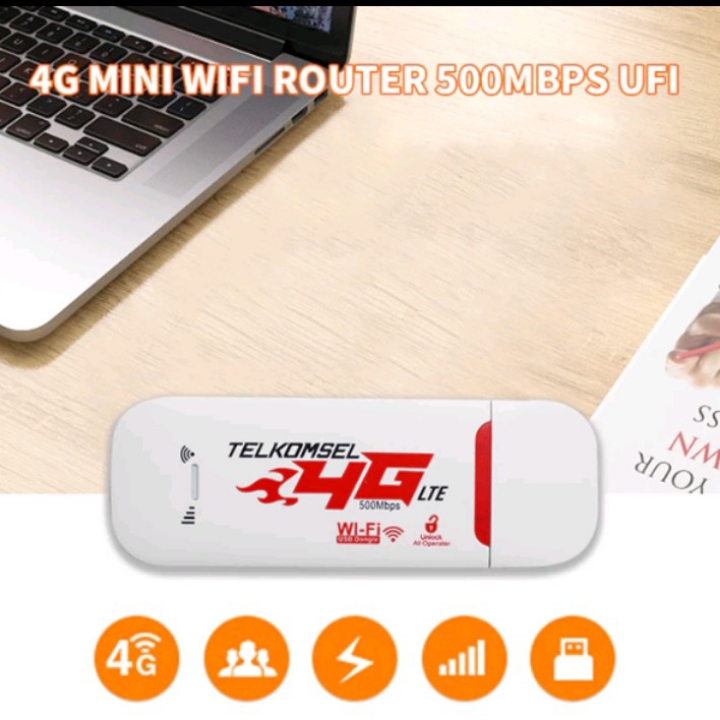 Europe Asia Ready 4G LTE USB modem 500 Mbps Speed Unlock All Operator  3