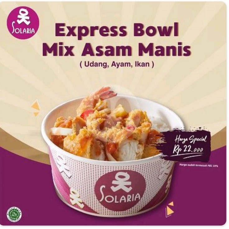 Express Bowl Mix Asam Manis