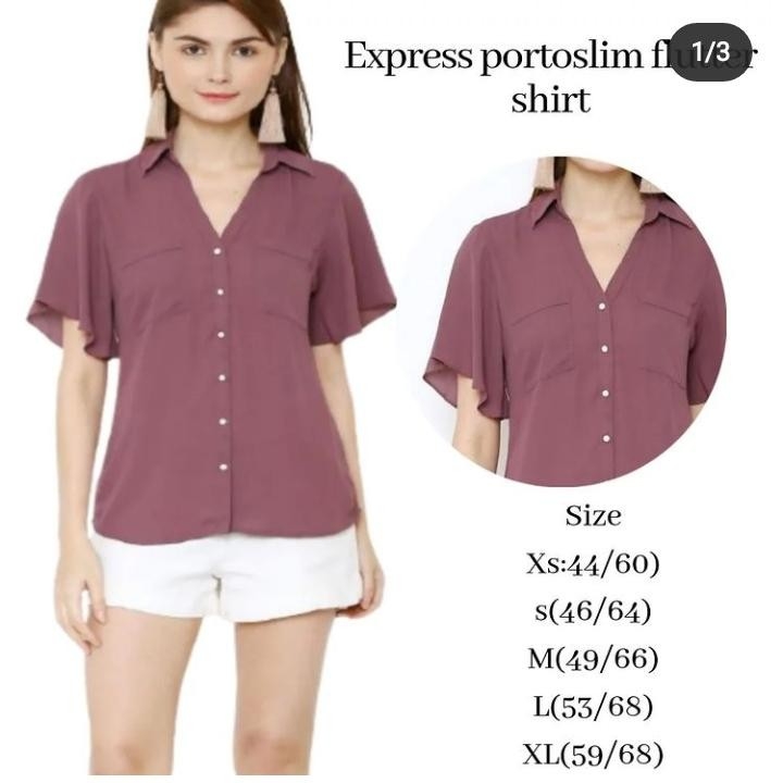 Express Portislim Flutter Shirt