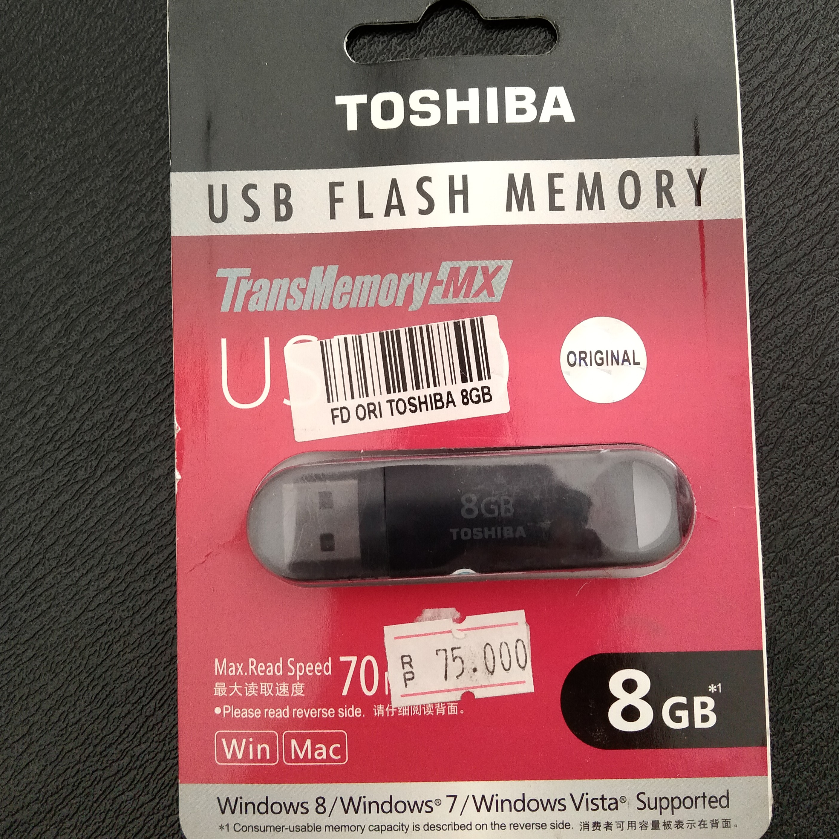 FD 8Gb Toshiba Original 2