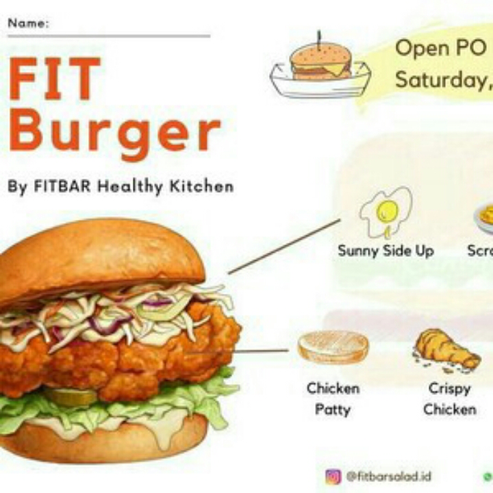 FIT Burger chicken