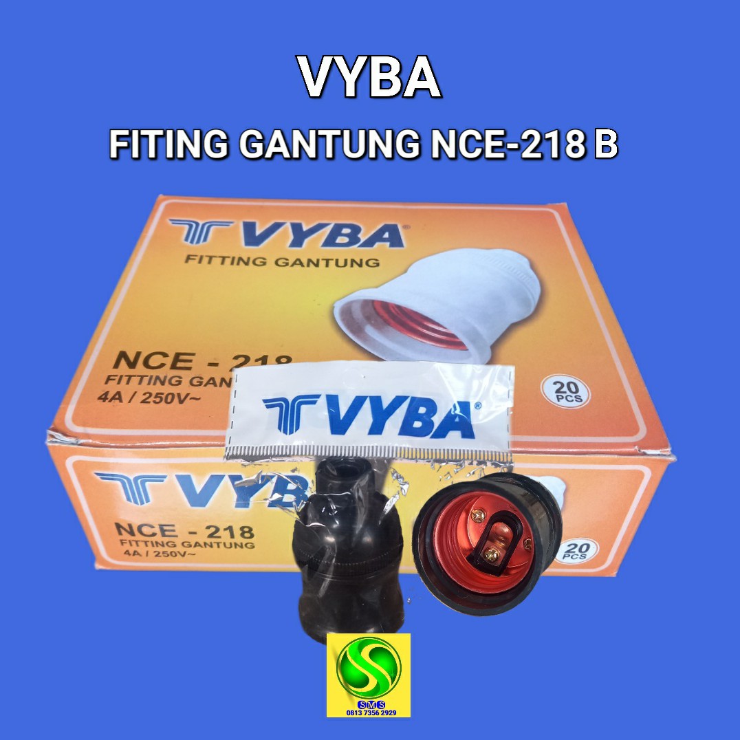 FITING GANTUNG BLACK VYBA