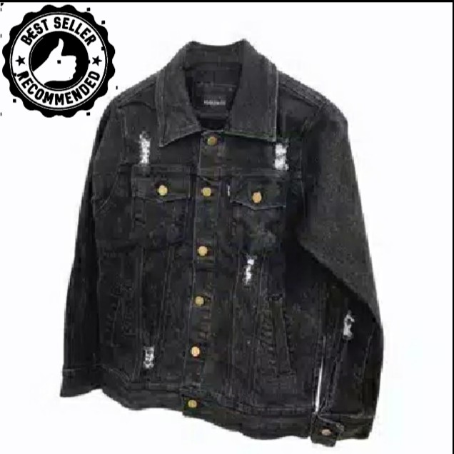 FLS DENIM JAKET BLK