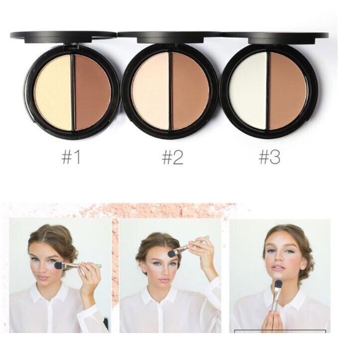 FOCALLURE HIGHLIGHTER  CONTOUR DUO 2