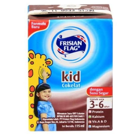 FRISIAN FLAG KID SUSU COKELAT TETRAPACK 115 ML