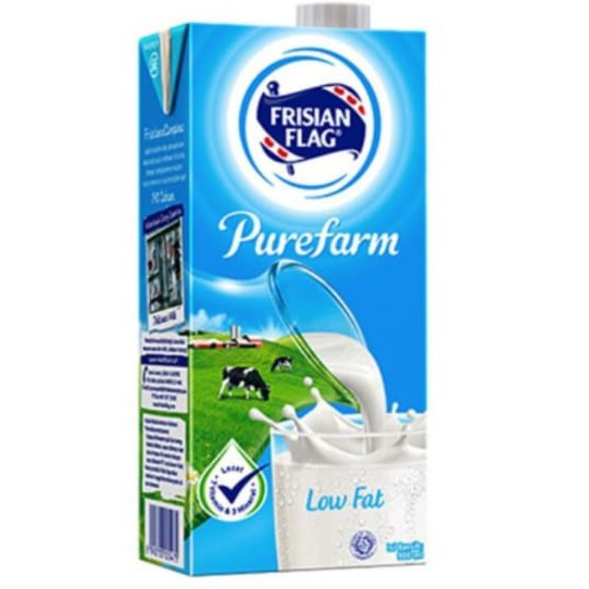 FRISIAN FLAG SUSU LOW FAT TETRAPACK 1000 ML