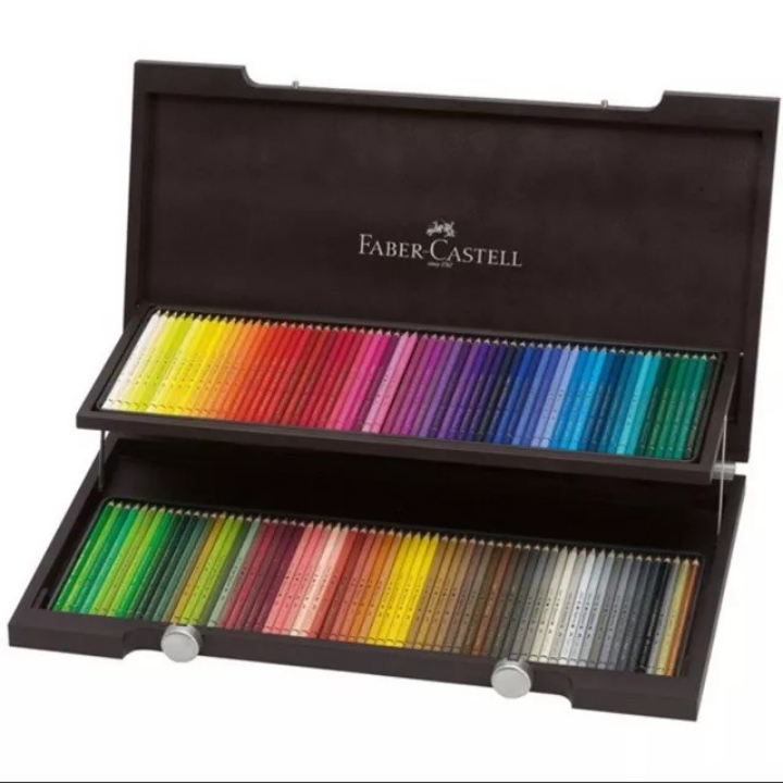 Faber Castell Polychromos Wooden Case 120 W